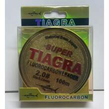 "Lenza da pesca super resistente, con varie specifiche da 0,8 a 8,0, lenza terminale in fluorocarbonio super TIAGRA, design lungo 100 metri, che offre un'eccellente resistenza alla trazione e all'usura, attrezzatura professionale appositamente progettata per gli appassionati di pesca in acqua dolce e salata, soddisfacendo le esigenze di vari ambienti di pesca complessi"