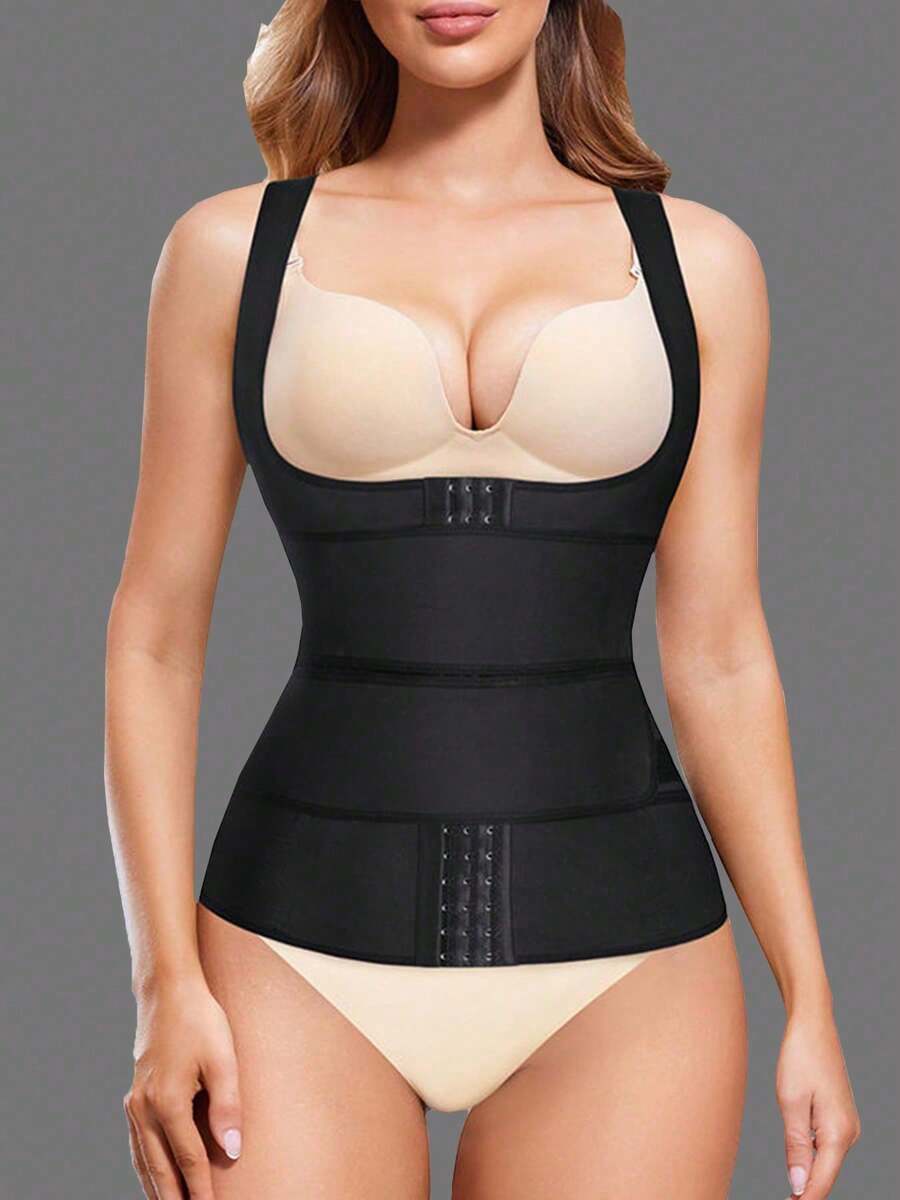 قطعة واحدة سترة نسائية مدربة على الخصر بسحاب مزودة بحزام شد الخصر