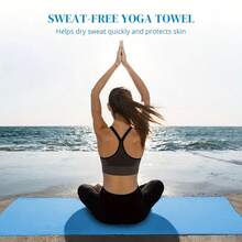 1 Pack Of Quick-Drying Sports Towel, Quick-Drying Gym, Outdoor Cycling, Portable Sweat-Absorbing Towel, Slender Beach Towel, Soft And Skin-Friendly Type, Can Be Used Throughout The Body - Multicolor - View 4