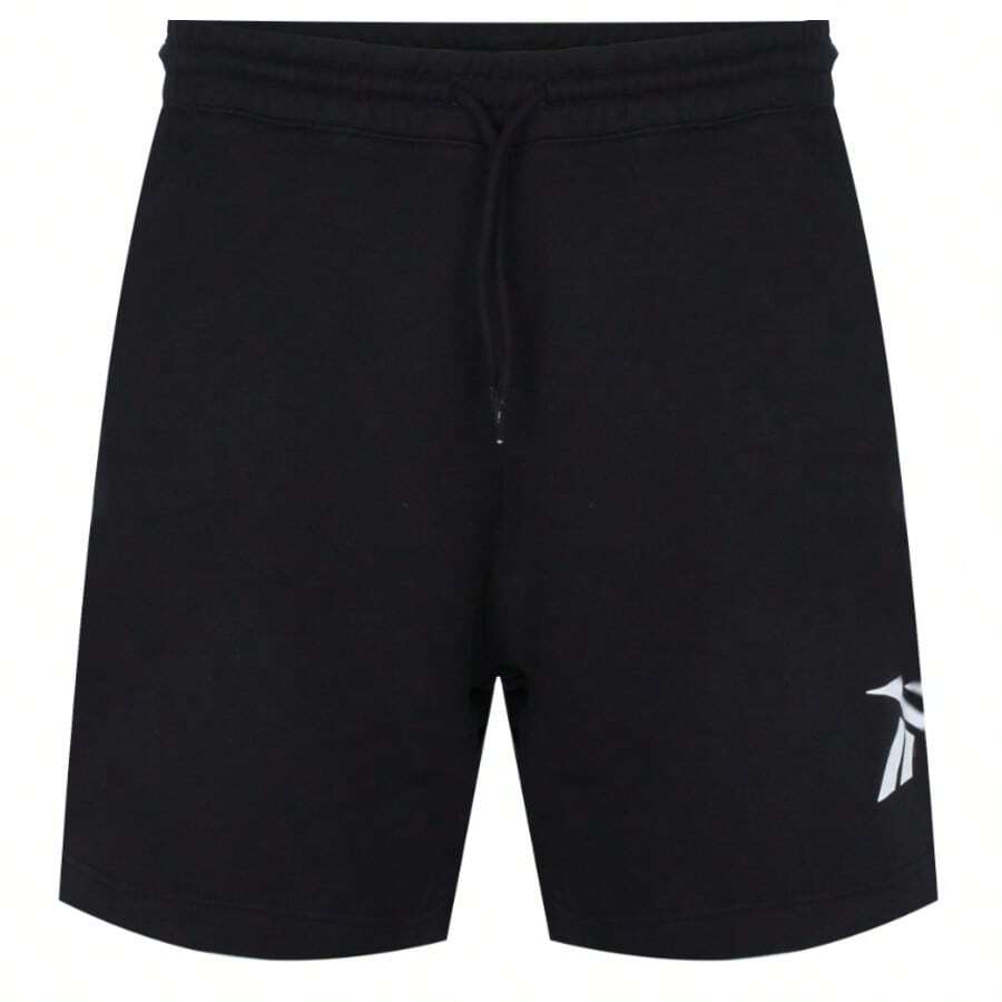 REEBOK CL BV Shorts - Black White - View 1