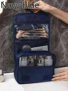 1 件旅行悬挂式洗漱包，大容量化妆收纳袋，防尘轻便的整理包，适合男士、女士、学生旅行、度假、商务旅行、剃须套装、防水化妆包、浴室淋浴包、返校用品、海滩度假必备毕业旅行配件旅行必备品旅行必需品度假夏季度假用品旅行包 - 彩色 - 查看 12