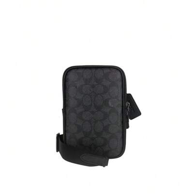 Men's PVC Leather Shoulder Crossbody Bag CW364QBMI5