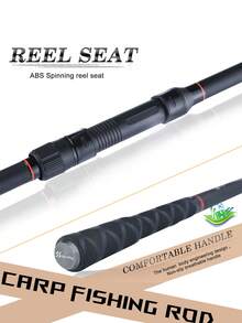 SOUGAYILANG 3.0M/3.6M Top Quality Carp Fishing Rod Portable Carbon Fiber Fishing Rod Travel 6/7 Sections Freshwater Spinning Feeder Rod Fishing Tackle - Black - View 5