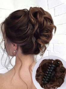 1 szt. Eleganckie spinki do włosów, naturalne, nieuporządkowane spinki do włosów, odpowiednie dla eleganckich kobiet i dziewcząt, idealne do grubych i cienkich włosów, dodające objętości, codzienne, jesienno-zimowe spinki do włosów, akcesoria do włosów dla kobiet, stroje wakacyjne, kobieta