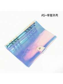 A5/A6 彩色活页笔记本补充内页纸，全息激光外壳计划本封面，返校，学校用品