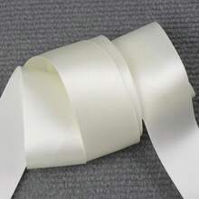 1pc 38mm Single Face Polyester Ribbons Solid Color Satin Ribbon For Handmade Craft Gifts Wedding Christmas Decoration DIY Bows