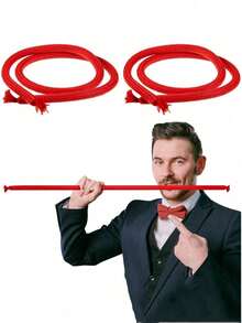 Zauberseil, Zaubertricks, hartes Seil, flexibel, Comedy, Bühne, Nahaufnahme Seil, Magie, Anfänger Magie, hartes und weiches Seil, Verhärtung weiches Seil, lustige Bühne, Zauberzubehör, Zauberspielzeug, Bühnenzubehör, Familien-Themenparty-Zubehör, Cosplay-Zubehör, Kostümverkleidungs-Zubehör, Halloween