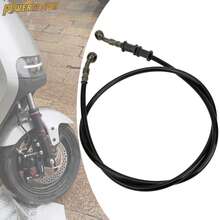PowerMotor 摩托车通用 M10 刹车软管液压管 80cm-120cm 适用于 50 100 125 150 200 轻便摩托车踏板车赛车越野车 - 800mm - 查看 5