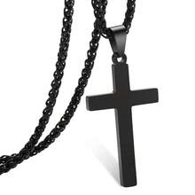 1pc Cross Necklace Pendant, Suitable For Daily Wear - trendy necklace - View 5