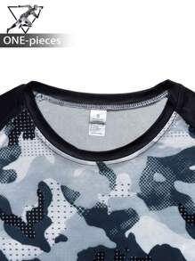 2pcs Boyfriend Style Men's Casual, Sports, Workout Outfits - Moisture Wicking, Quick Dry, Soft & Comfortable Long Sleeve Top With Waistband, Suitable For All Seasons