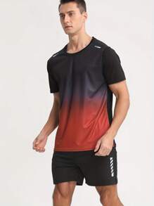 Ensemble de sport style petit ami pour hommes, t-shirt de course séchage rapide et shorts. Tenue d'entraînement football d'été de remise en forme, équipement de style petit ami pour hommes, survêtement, short de style petit ami, ensemble deux pièces de style petit ami pour hommes