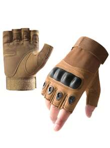 1 Pair Tactical Gloves Military Paintball Shooting Airsoft Antiskid  Mittens Outdoor Full Finger Sports Gloves Motorcycle Gloves