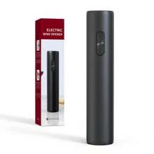 Electric Wine Bottle Opener, Ideal For Parties And Wine Lovers - Kitchen Accessories Gift, Easy Wine Opener And Storage, Battery Operated (Batteries Not Included). Available In Set And Single Unit, Set Includes Opener, Foil Cutter, And Storage Base.