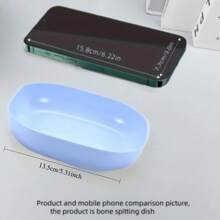 10pcs Square Plate Set With 1pc Stand, Portable Food Serving Tray, Suitable For Snacks And Breakfast, Plastic, Essential Kitchen Utility. Dining Table Garbage Plate, Bone Plate, Home Bone Plate, Bone Dish, Small Snack Plate, Creative Plastic Vegetable Plate With Base.,School Supplies