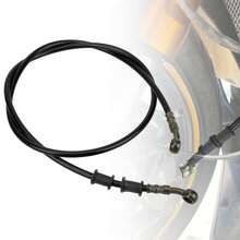 PowerMotor 摩托车通用 M10 刹车软管液压管 80cm-120cm 适用于 50 100 125 150 200 轻便摩托车踏板车赛车越野车 - 800mm - 查看 3