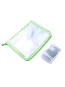New Jewelry Necklace Earring Holder Bag Portable Water-Proof Credit Card Photo Storage Book Ziplock Bag Ins Stationery Organizer