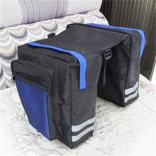 Bike Rear Rack Bag - Lightweight & Spacious Multi-Pocket Carrier - Ideal For Outdoor Cycling Adventures - Multicolor - View 4