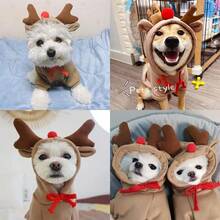 Warm Dog Winter Clothes Cute Fruit Dog Coat Hoodies Fleece Pet Dogs Costume French Bulldog Chihuahua Ropa Para Perro(Green,XS) - 咖啡 - 查看 4