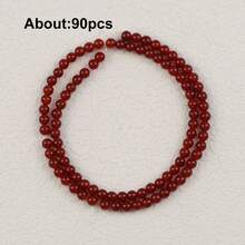 4/6/8/10/12mm Natural Multi-Color Agate Gemstone Beads, Suitable For DIY Jewelry Making - Type - View 21
