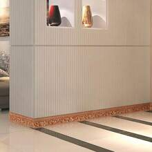 Bandes décoratives en mousse élastique auto-adhésives de 8 cm x 9,2 m, bordure murale décorative autocollante 3D à coller, convient pour la décoration maison DIY