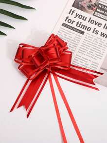 1 Pc Snow Gauze Hand-Pulled Bow Metallic Color Flower Gift Baking Package Wedding Decoration Ribbon - Multicolor - View 15