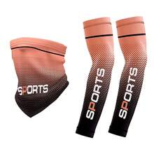 Mangas de gelo, mangas refrescantes para os braços, ideais para o verão, ciclismo, atividades ao ar livre, motociclismo e pesca. Mangas de seda gelada para os braços. - Multicolorido - Ver 4