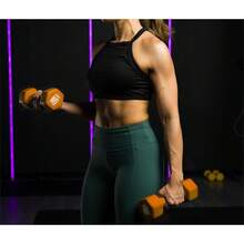 Upgraded Version  Neoprene Dumbbell Set - 18kgs (2 X 1kg, 2 X 3kg, 2 X 5kg) With Stand For Fitness, Workouts, Strength Training For Men And Women At Home And Gym With Exercise Chart