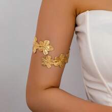 1 Stück minimalistische, modische geometrische Blüten-Charm-Armband für Damen