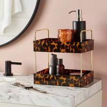 Leopard Print Tiered Tray - Threshold™ Back To School - 1 - View 3