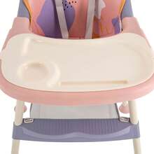 YUNRUX High Chair Children's High Chair Baby Chair For Baby Child Seat Soft Seat Adjustable - Purple - View 11
