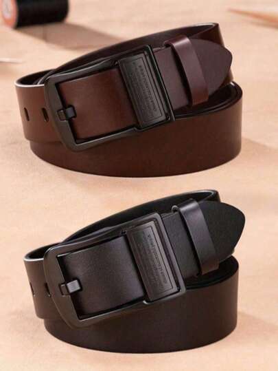 1 条时尚男士腰带，可调节舒适腰带，适合牛仔裤和长裤