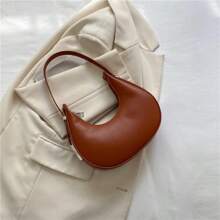Women Shoulder Bags - Brown - View 1