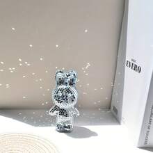 1 pièce Boule à facettes de lapin boule disco, ornement de miroir en verre, parfait pour les festivals, les fêtes, les mariages et la décoration polyvalente de la maison