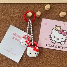 Sanrio 1pc Sanrio Cute Colorful KT Cat Keychain, Funny Bag Charm, Gift For Couples & Best Friends