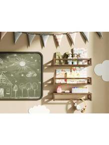 Étagères flottantes épaisses - Étagères murales polyvalentes, décoration de chambre à coucher et de maison