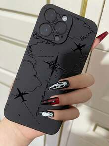 1 件创意飞机和字母印花软保护手机壳适用于 、Redmi、Galaxy A04e/A05s/A13/A14/A15/A34/A35/A50/A52/A53/A54/S21/S22/S23/S24/S25/S25Ultra、6A/7A/8A、12T/13T/14T 防水防震防摔防刮 - 黑色 - 查看 3