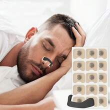 磁性止鼾鼻贴 30/60 片装 - 可重复使用外置鼻扩张器入门套装，改善睡眠，缓解呼吸困难，止鼾，可调节，男女通用，非侵入式止鼾解决方案，父亲节礼物，生日礼物
