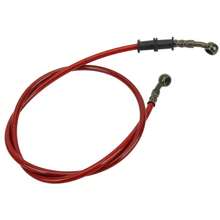 PowerMotor 摩托车通用 M10 刹车软管液压管 80cm-120cm 适用于 50 100 125 150 200 轻便摩托车踏板车赛车越野车 - 800mm - 查看 16