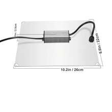 VAYALT LED Plant Light, 500W LED Plant Light, Full Spectrum With IR LED Grow Light, Indoor Seed Sprout Plant Grow Light For Vegetables And Flowers Accelerate Flowering Time And Increase Yields!