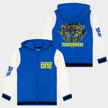 TRANSFORMERS Hoodie | Boys Autobots Cotton Hoodie | Megatron Hooded Boys Sweatshirt | Official Merchandise - Blue - View 1