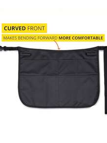 Garden Apron, Adjustable Tool Belt, Leg Protectors Apron,Tool Apron' Utility Belt Women, Teacher, Waist Apron With Pockets, Server Apron, Waist Apron For Waiters And Waitresses With Buckle,Multifunctional Home Use Apron For Gardening, Pruning, Harvesting, Dirt Protection