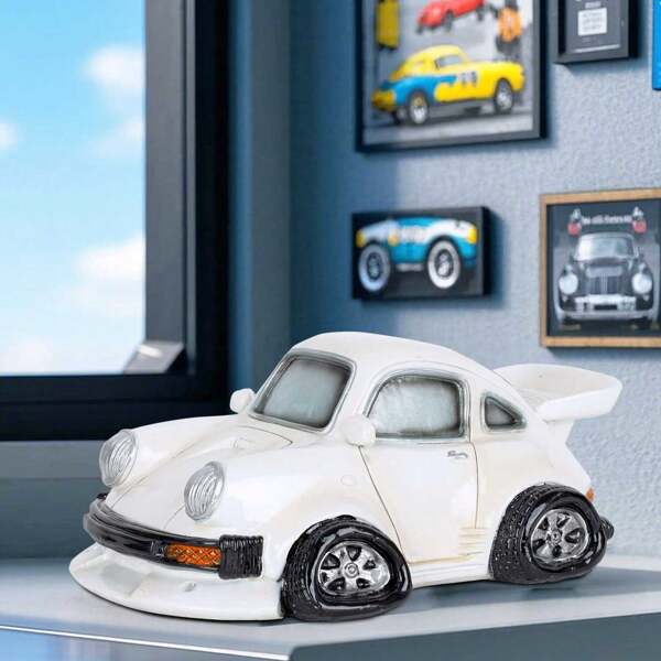 1 PC Collectible Vehicles Home Decor Piggy Money Bank Car Model Coin Bank Desk Bookshelf Ornament Gifts For Car Loverly Birthday
