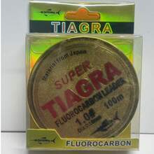 "Lenza da pesca super resistente, con varie specifiche da 0,8 a 8,0, lenza terminale in fluorocarbonio super TIAGRA, design lungo 100 metri, che offre un'eccellente resistenza alla trazione e all'usura, attrezzatura professionale appositamente progettata per gli appassionati di pesca in acqua dolce e salata, soddisfacendo le esigenze di vari ambienti di pesca complessi"