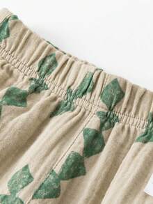 mini bala Quần dài chống muỗi mùa hè cho bé trai và bé gái thân thiện với da, thoáng khí, rộng rãi - Tông màu xanh cà phê - Xem 6