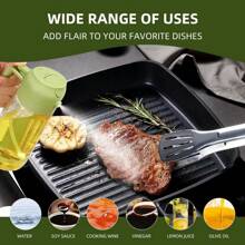1PC 16.5oz Oil Dispenser Bottle For Kitchen - 2 In 1 Olive Oil Dispenser And Oil Sprayer - 470ml Olive Oil Bottle - Oil Sprayer For Cooking, Restaurant Kitchen, Salad, Barbecue