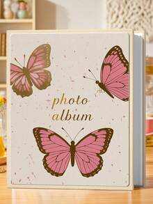 6-Inch Photo Album, 200 Pockets, Velvet Material, Cartoon Design, Suitable For Family And Friends - Capture Every Moment With Photos