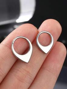 16G鼻中隔环，低过敏性316L不锈钢鼻环，18K镀金耳骨耳环，男女通用穿刺饰品 - 不銹鋼身體穿孔首飾 - 查看 7