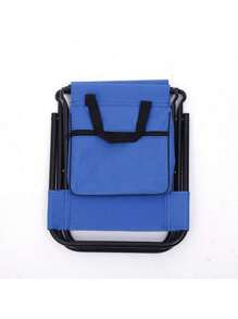 Tragbarer Outdoor Camping Klappstuhl, Lässig Camping Angelstuhl mit Rückenlehne - leichter und stabiler Eisenlegierungsrahmen, Outdoor Stuhl, geeignet für Outdoor-Aktivitäten wie Camping, Angeln, Picknick usw.