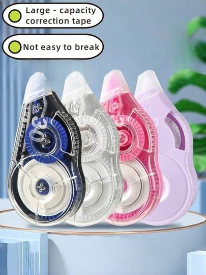 30pcs Correction Tape, Easy To Use Applicator For Instant Corrections, 8m Each Correction Tape For Study Supplies And Office Products