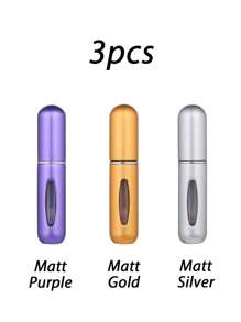 5/3 buc recipient atomizor parfum reîncărcabil mini, reîncărcabil de parfum de călătorie de 5 ml, sticle de parfum reîncărcabile de călătorie, dozator de îmbuteliere cu spray de parfum de călătorie, 1/2/4/10/20 buc mini atomizor portabil de parfum reîncărcabil, spray de parfum reîncărcabil, carcasă cu pompă de reumplere pentru călătorii și ieșiri, provizii de vacanță, camping, accesorii esențiale de vacanță pentru femei, parfum pentru bărbați